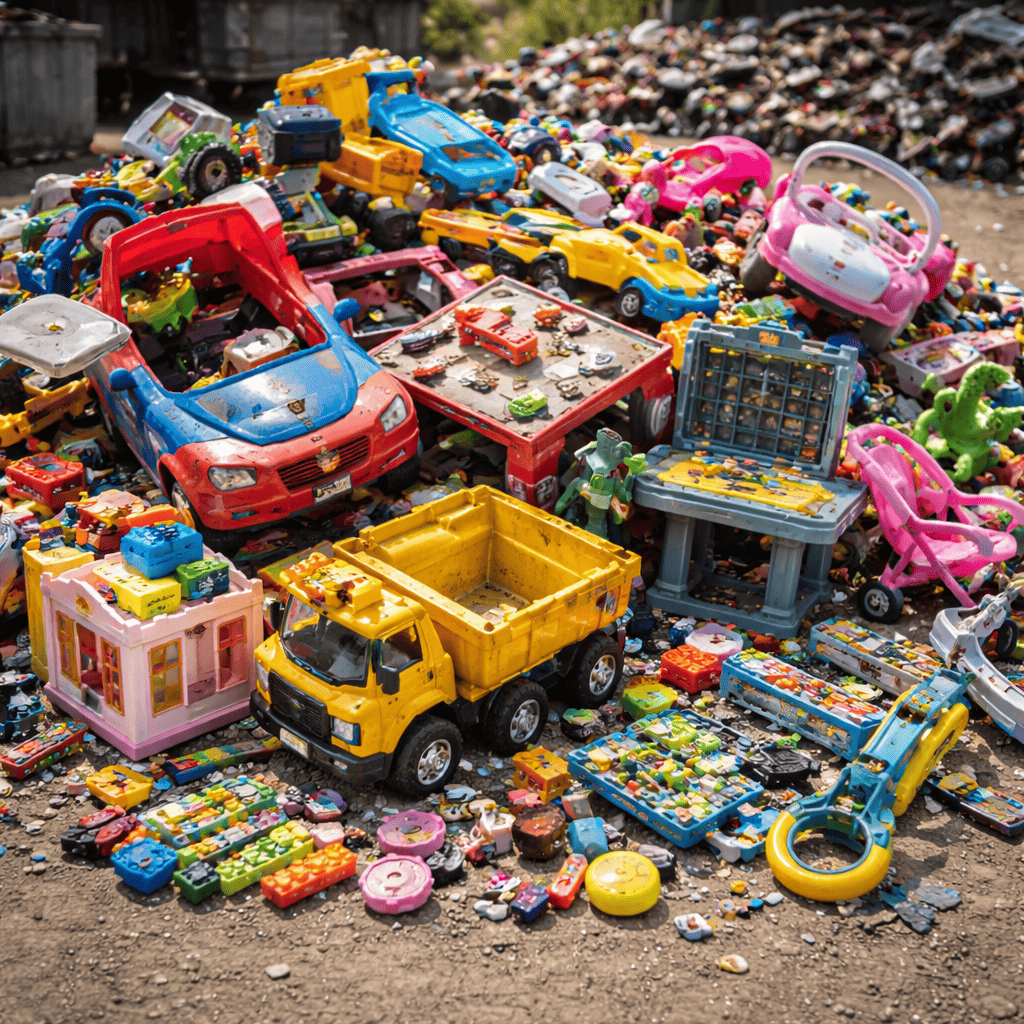 Plastic toys scrap